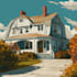 turns a portrait of your house in vector