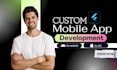 create custome mobile app, flutter, nodejs backend, api integration