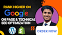 be your on page and technical SEO optimization specialist
