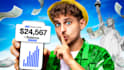 design premium finance and business youtube thumbnails