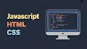 build HTML code website design with CSS and js