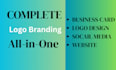 design attractive logo design and stationery