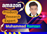 be your amazon fba product research expert specialist for pl