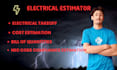 provide electrical takeoff and cost estimate