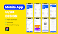 design premium crypto trading app UI kit  dashboard