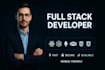 be your full stack web developer using react, node js, mongodb, PHP, and HTML