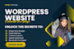 build a fast, SEO optimized wordpress website with elementor