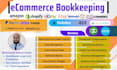 tax ready ecommerce bookkeeping for shopify, amazon in quickbooks and xero