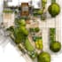 design your 2d site plan and landscape plan