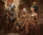 create a custom dnd party character illustrations