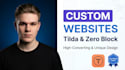 build a custom tilda website from scratch