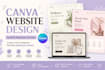design a fully animated and functional canva website