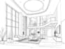 draw interior sketch and architectural designs