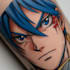 make comic cartoon anime tattoo design