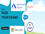 help to get salesforce microsoft comptia pmp certification