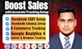 setup capi shopify wordpress wix ecommerce conversion tracking with GTM ga4