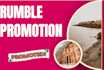 do effective rumble video promotion, rumble channel