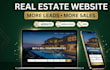 build  modern real estate investor and lead generation website