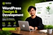 design a professional responsive wordpress website