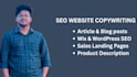 write precision SEO web copy that turns visitors into leads