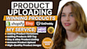 upload and list products on shopify, woocommerce, etsy, ebay, and amazon store