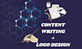 offer content writing expertise and logo design