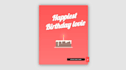 personalized birthday code design gift a happy birthday