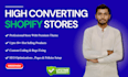 setup profitable shopify website or shopify store design