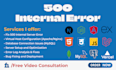 fix 500 internal error and related issues in laravel node js