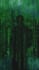 create glitch and cyberpunk hacker wallpaper