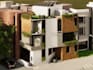 render 3d interior, interior design, house, restaurant