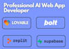 develop lovable ai web apps, saas mvp, website with supabase