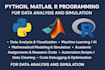 do coding solutions in python, r, and matlab statistical