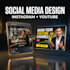 design professional instagram posts and youtube thumbnails