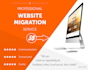migrate wordpress live website to new one