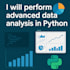 perform advanced data analysis and business insights using python