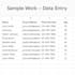 do accurate and high volume data entry web research and excel tasks