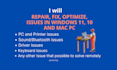 repair, fix, optimize, issues in windows 11, 10 and mac pc