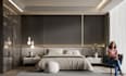 do living, dining, kitchen, and bedroom interior design