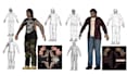 create retro ps1, psx, n64 low poly game ready models with rig and textures