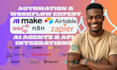 make com automation zapier n8n ai agent api integration make com airtable n8n