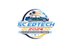 design racing theme educational technology conference logo