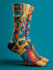 make a custom and pattern socks design