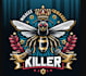 make amazing vintage killer crown bee logo
