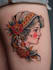 create your line art custom tattoo design and illustration