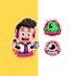 design cute mascot, cartoon character logo design