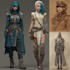 draw fantasy scifi custom characters and concept