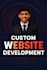 do full stack website development as full stack, front end web developer