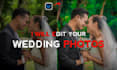 do wedding photo editing in lightroom