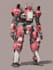 do anime style mecha robot illustrations